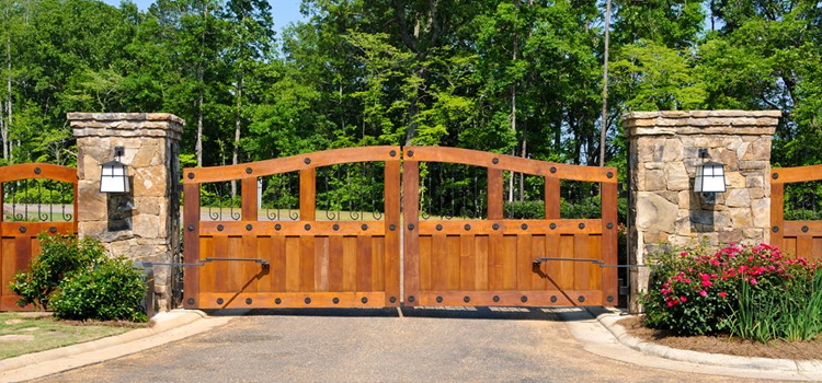 Wooden Driveway Gate Repair Rosemead